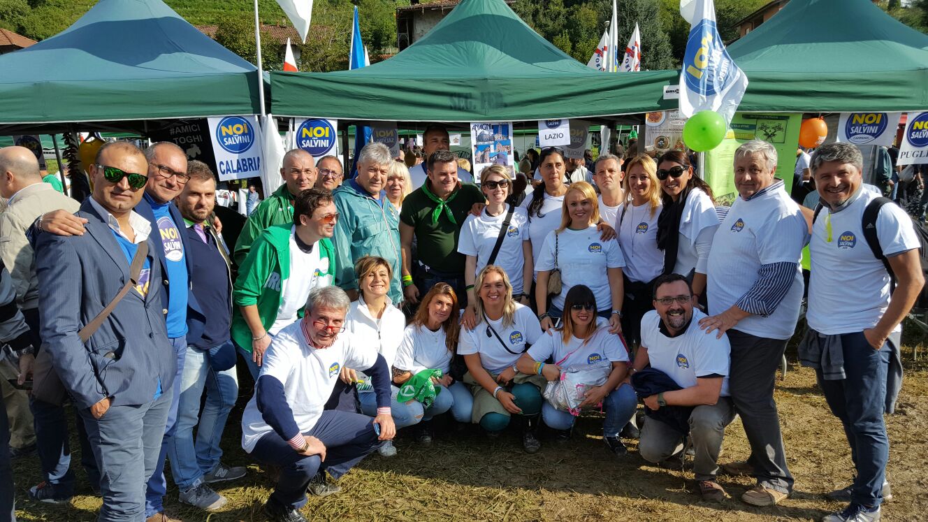 NCS Lazio a Pontida raccoglie fondi per Amatrice